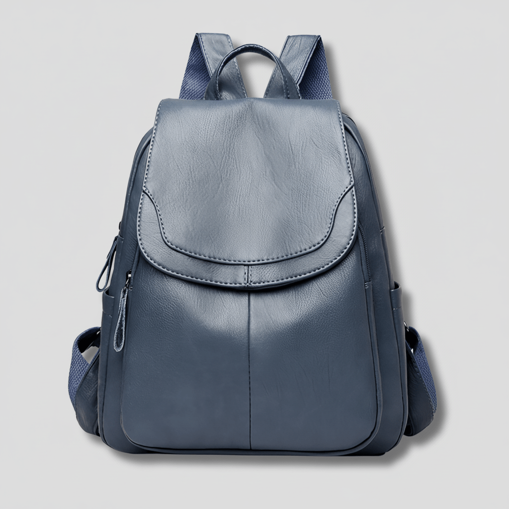 OPULENZA – Elegant Anti-Theft Leather Backpack for Women