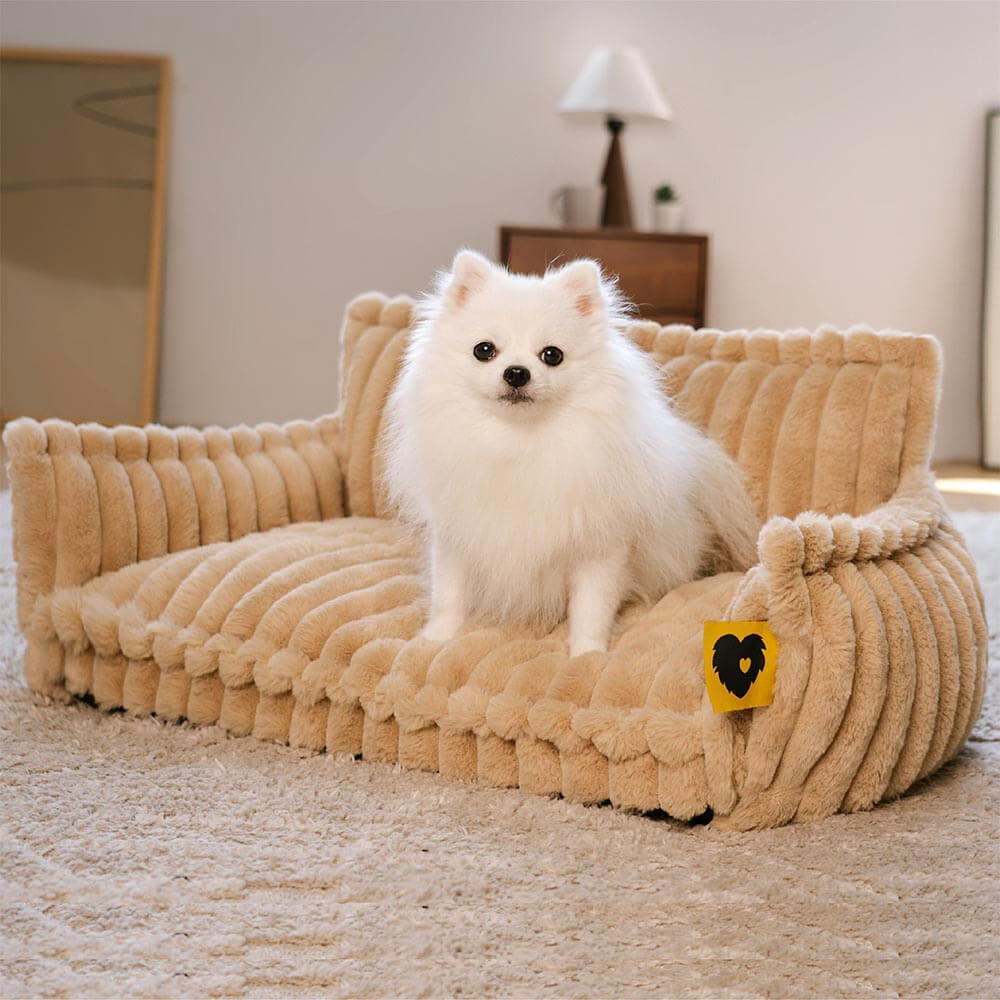 Orthopedic Dog Bed CaniSofa – Joint Support, Washable Cover, Comfortable Headrest