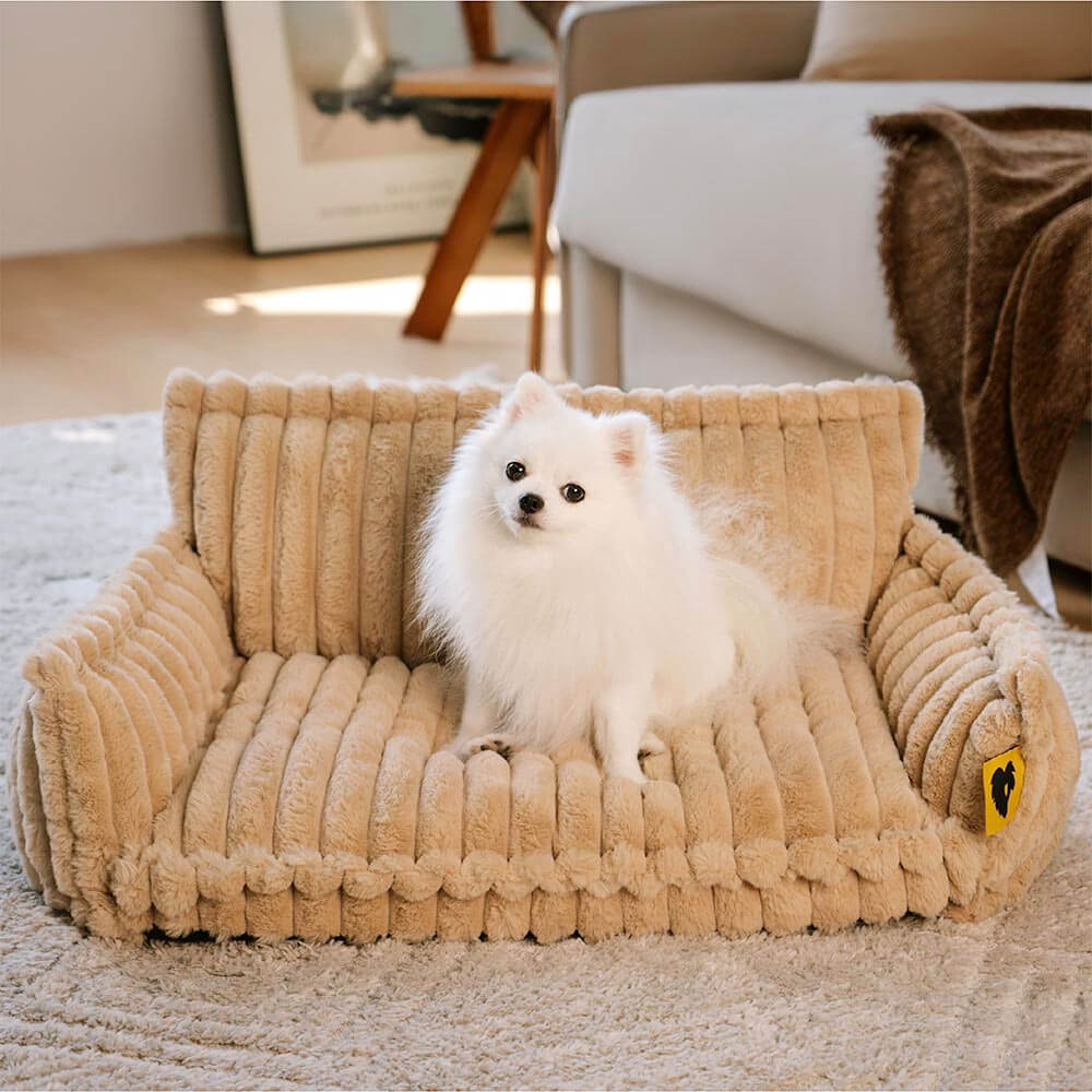 Orthopedic Dog Bed CaniSofa – Joint Support, Washable Cover, Comfortable Headrest