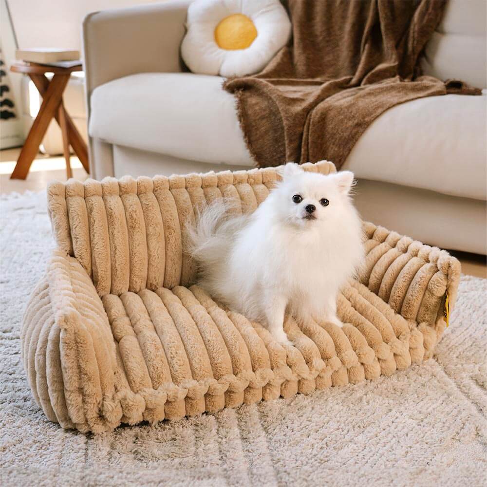 Orthopedic Dog Bed CaniSofa – Joint Support, Washable Cover, Comfortable Headrest