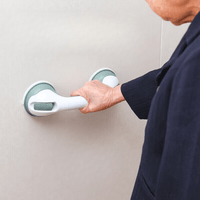 POIGNÉE DE SÉCURITÉ OZBATH – Barre d’appui avec ventouses pour bain et toilettes