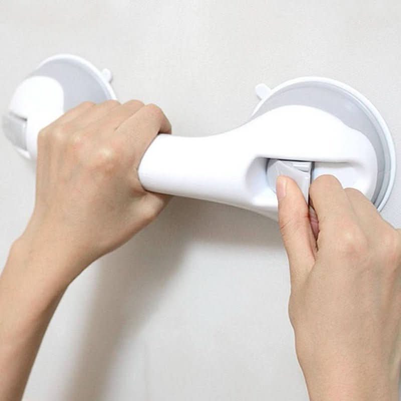 OZBATH SAFETY HANDLE – Grab Bar with Suction Cups for Bath & Toilet