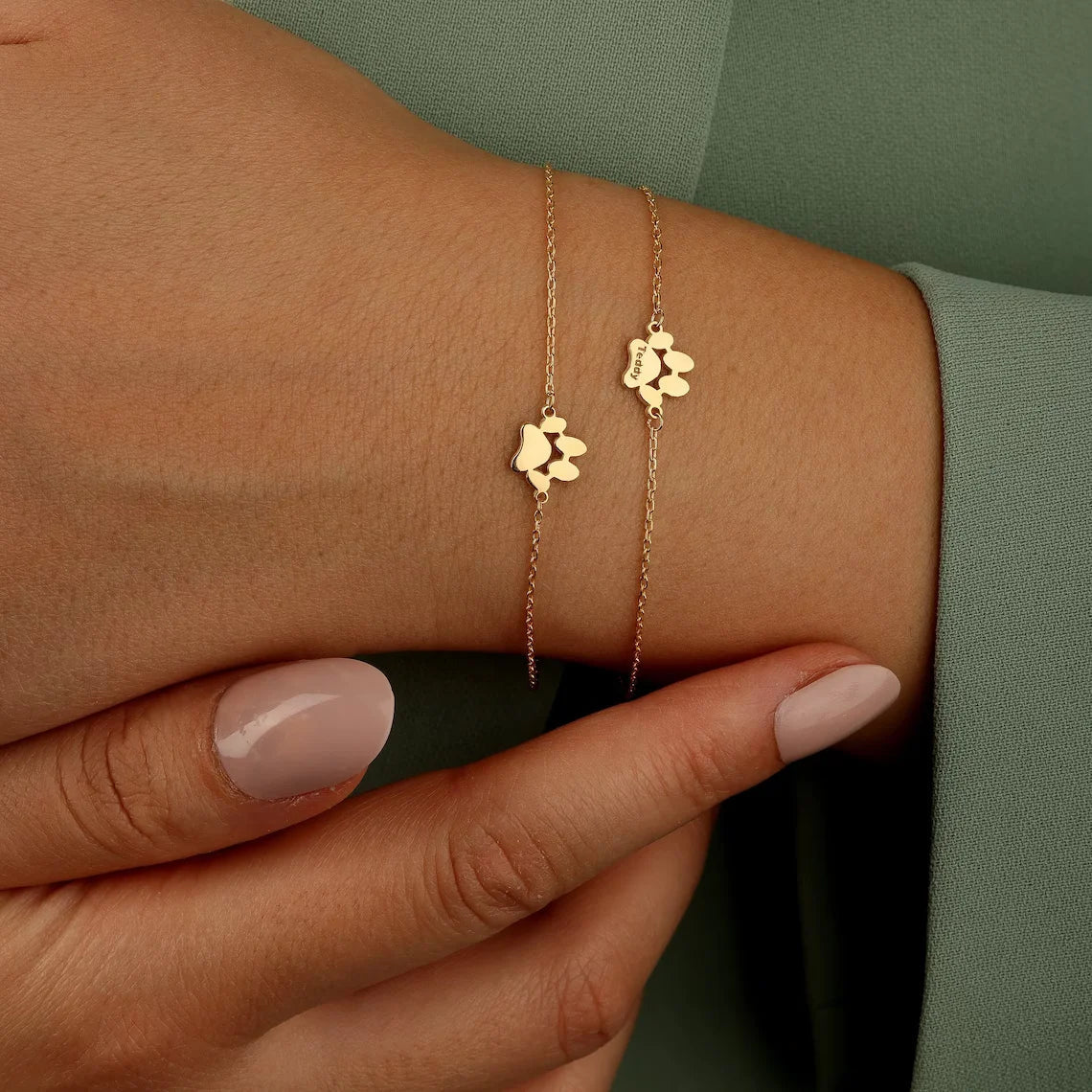 PawBracelet | Customizable Paw Print as a Symbol of Love
