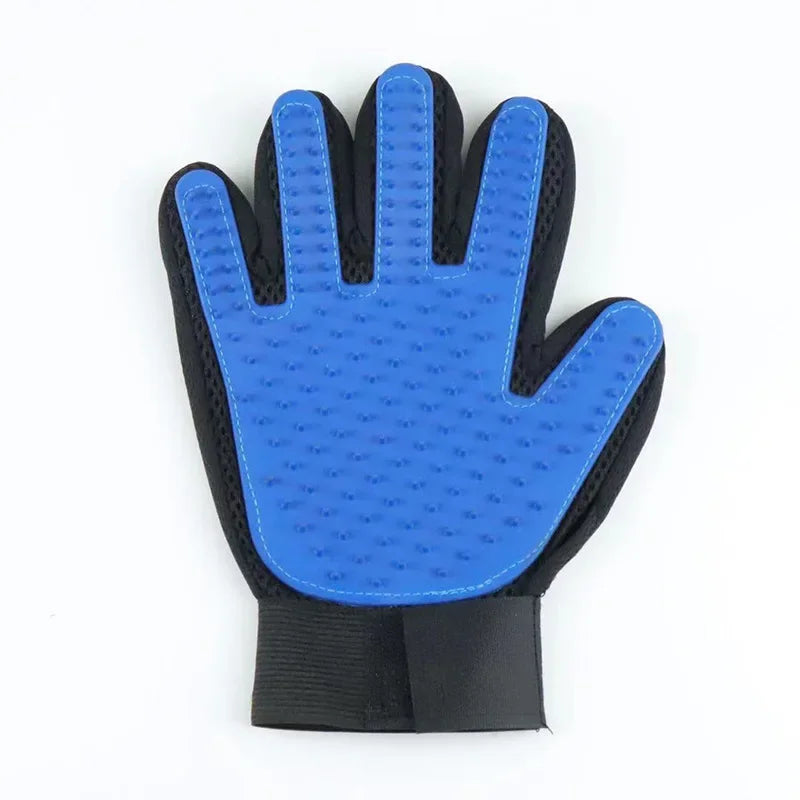 PET GROOMING GLOVE - SOFT AND EFFICIENT HAIR REMOVER FOR DOGS AND CATS