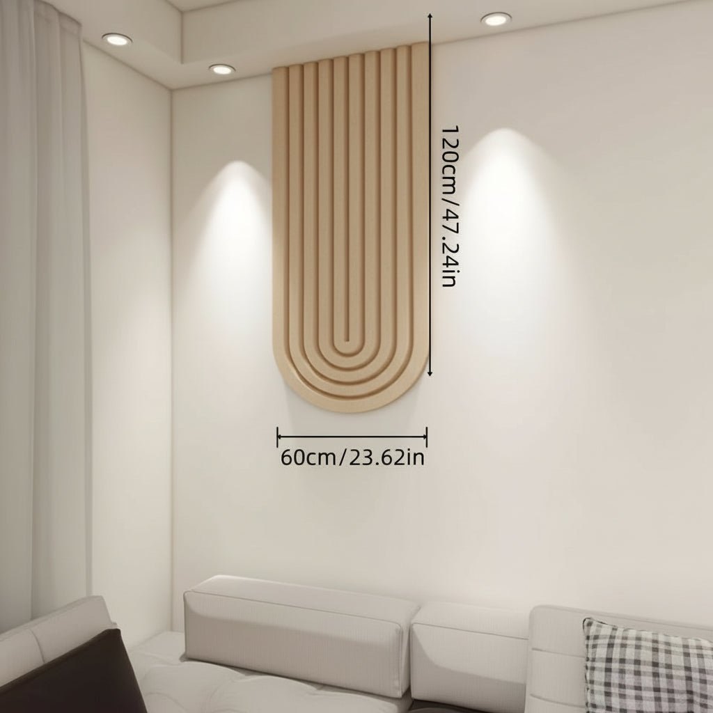 PINSCAPE – Curved Felt Organizer Pinboard for Decorative Wall Design