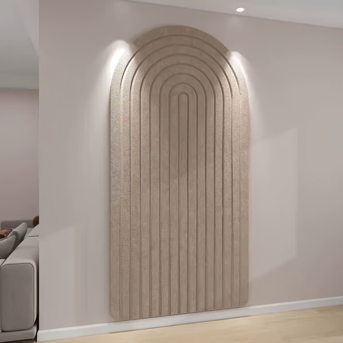 PINSCAPE – Curved Felt Organizer Pinboard for Decorative Wall Design