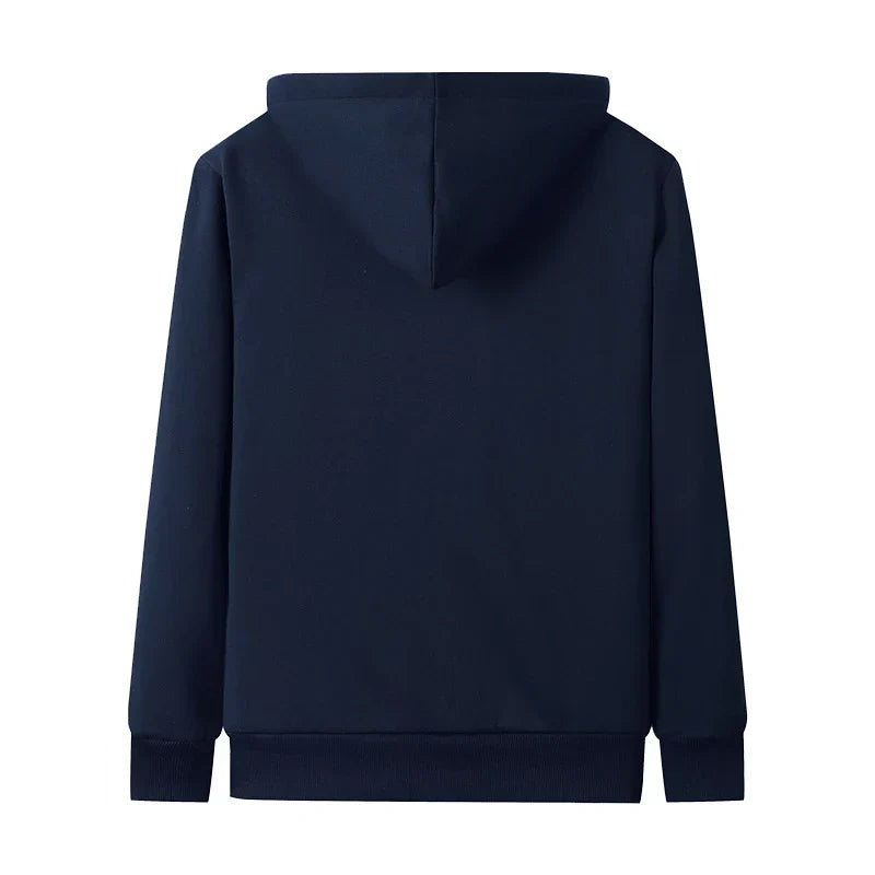 Plus-size warm winter lambskin hooded jacket