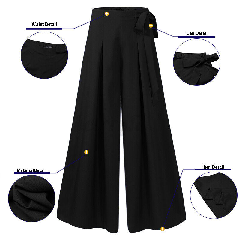 Plus-Size Wide-Leg Work Pants - Fall Edition
