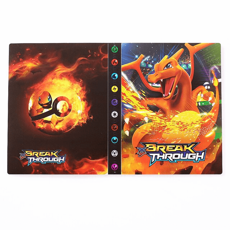 Poke Card Collector Album – 240 Card Pockets, Perfect for Collectors