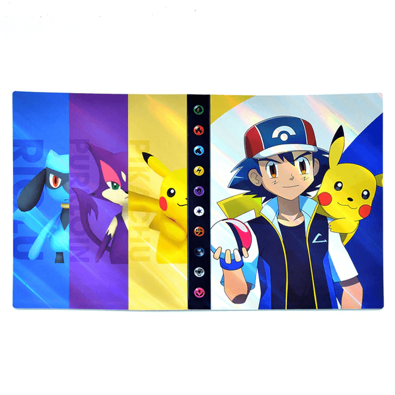 Poke Card Collector Album – 240 Card Pockets, Perfect for Collectors