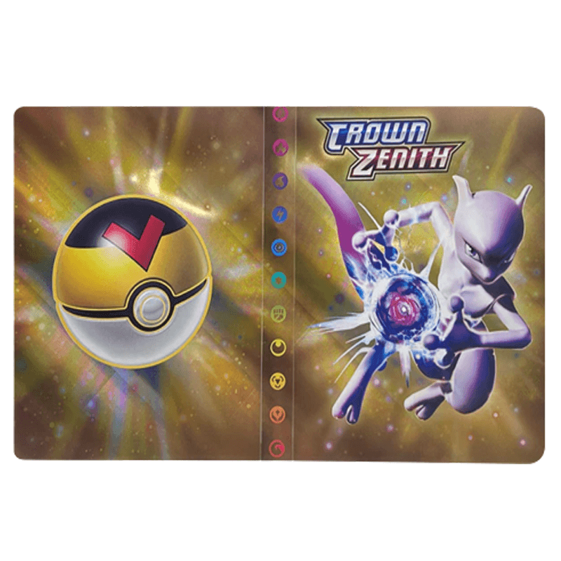 Poke Card Collector Album – 240 Card Pockets, Perfect for Collectors