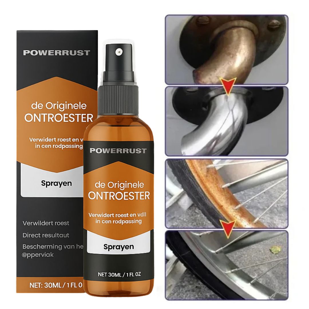 PowerRust Rust Remover - eliminates even stubborn rust in seconds