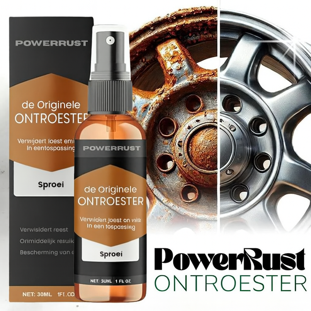 PowerRust Rust Remover - eliminates even stubborn rust in seconds
