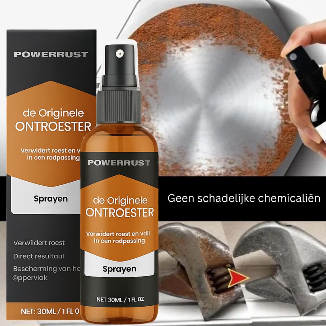 PowerRust Rust Remover - eliminates even stubborn rust in seconds