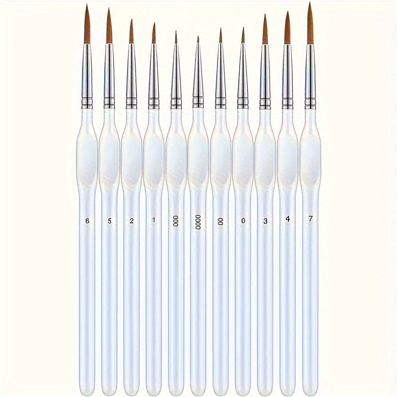 Precision Detail Brush – Ideal for Precise Painting and Detailed Artwork