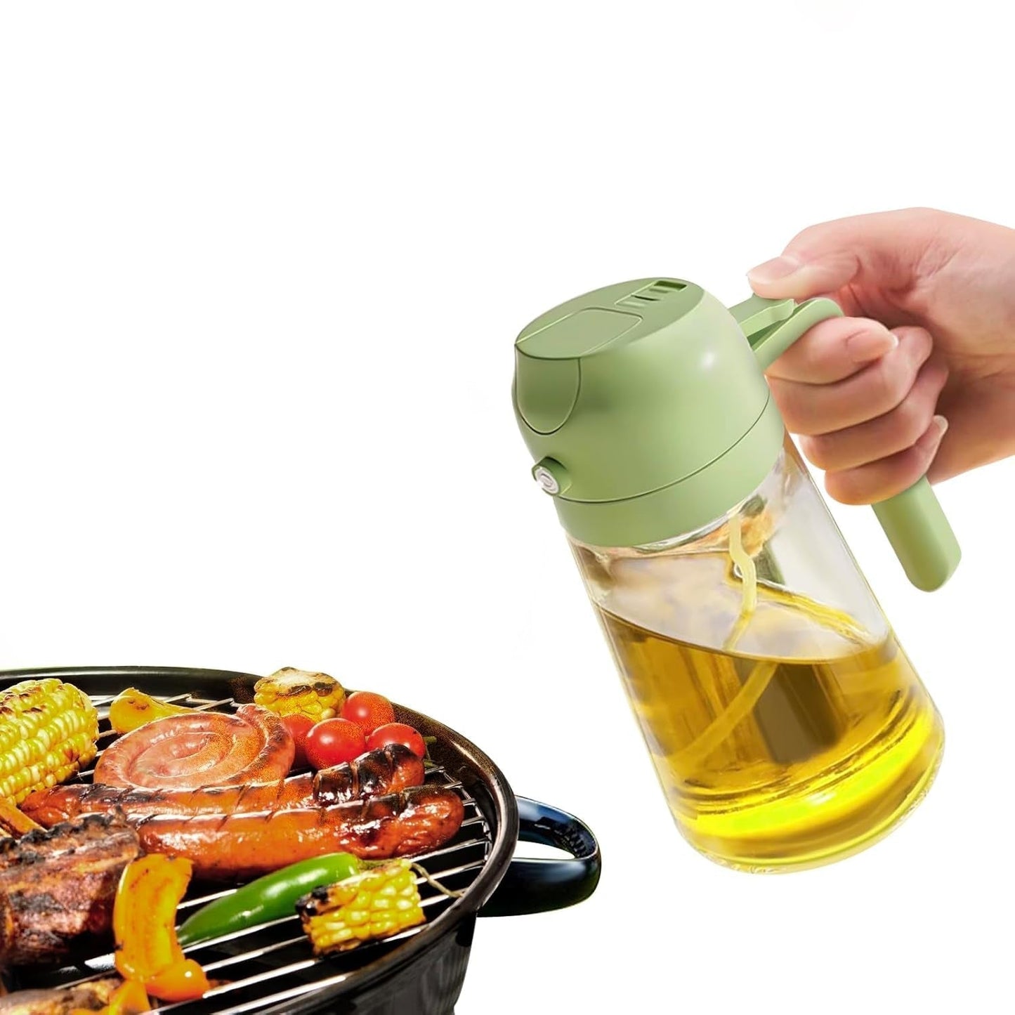 Premium 2-in-1 Olive Oil Spray - DualSpray