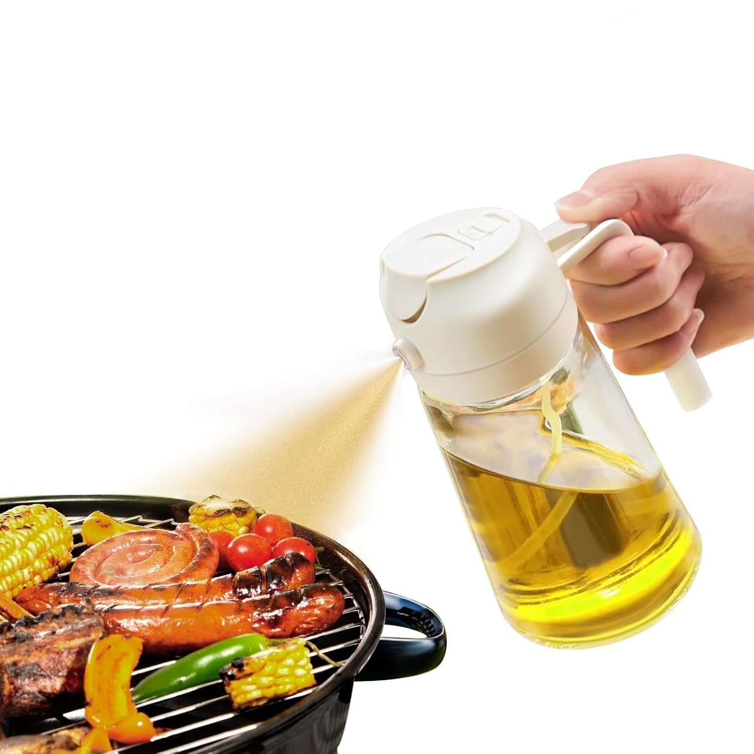 Premium 2-in-1 Olive Oil Spray - DualSpray