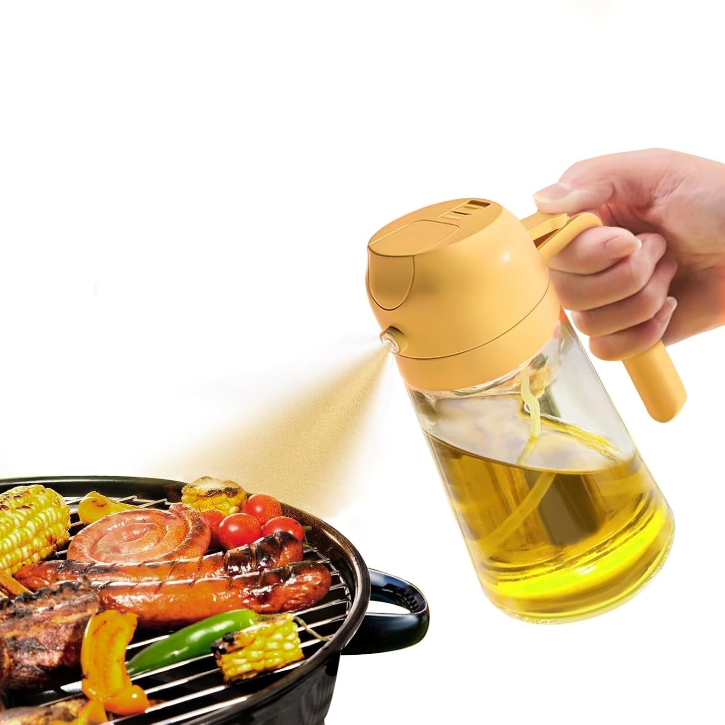 Premium 2-in-1 Olive Oil Spray - DualSpray