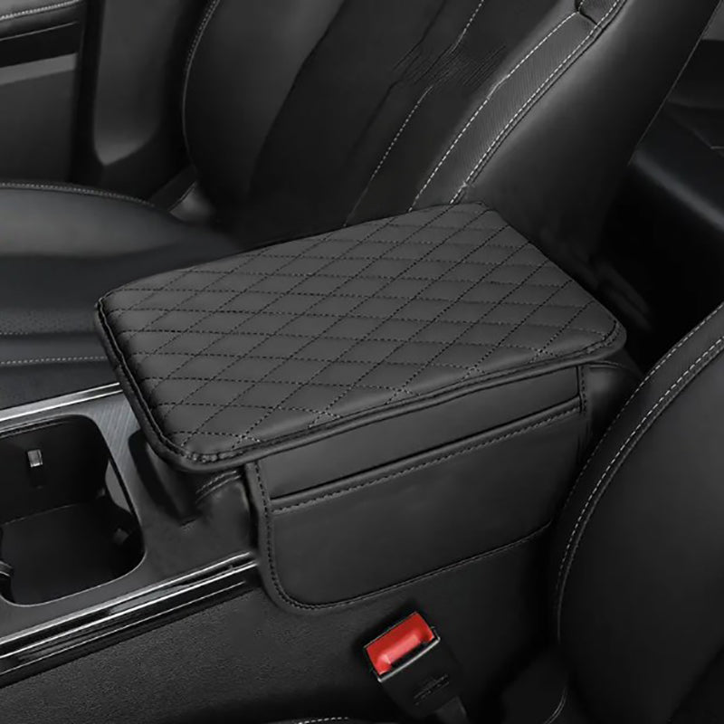 PU Leather Car Armrest Mat