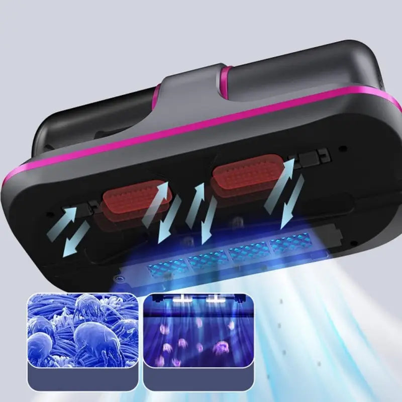 Pure-Lit Vacuum Cleaner - Wireless Anti-Dust Mite Vacuum