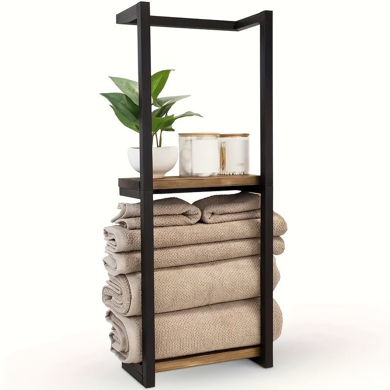 PUREDRY – Elegant Wall Towel Holder – Rust-Resistant Stainless Steel Design