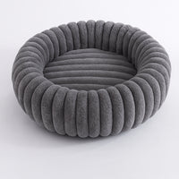 Panier pour animaux rond ultra doux Purrfectly Plush