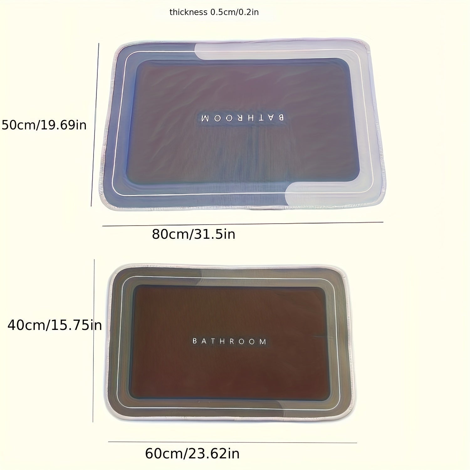 Quick-Dry Bath Mat - Ultra-Absorbent