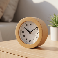 QUIETWOOD – Réveil en bois silencieux pour chambres douillettes