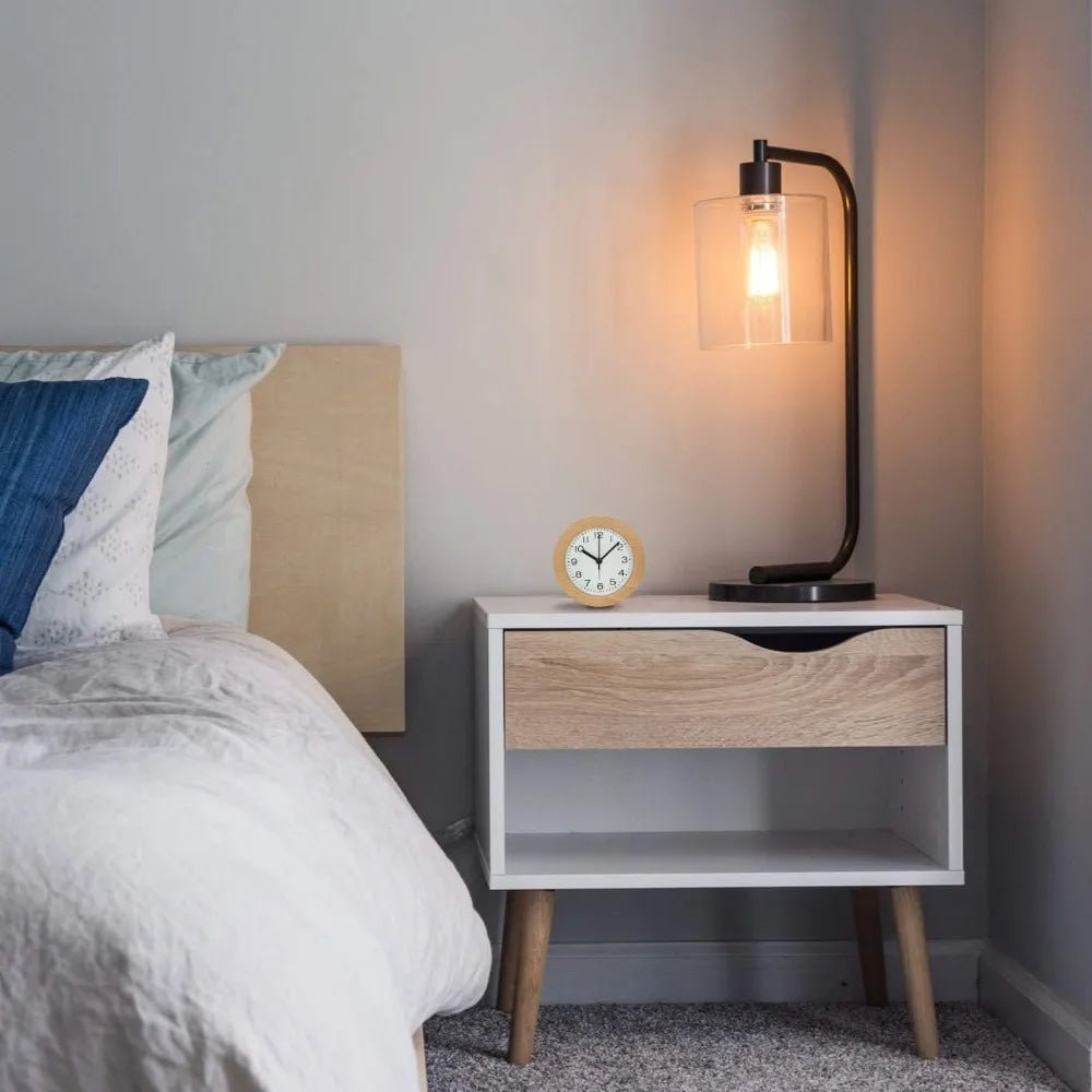 QUIETWOOD – Silent Wooden Alarm Clock for Cozy Bedrooms