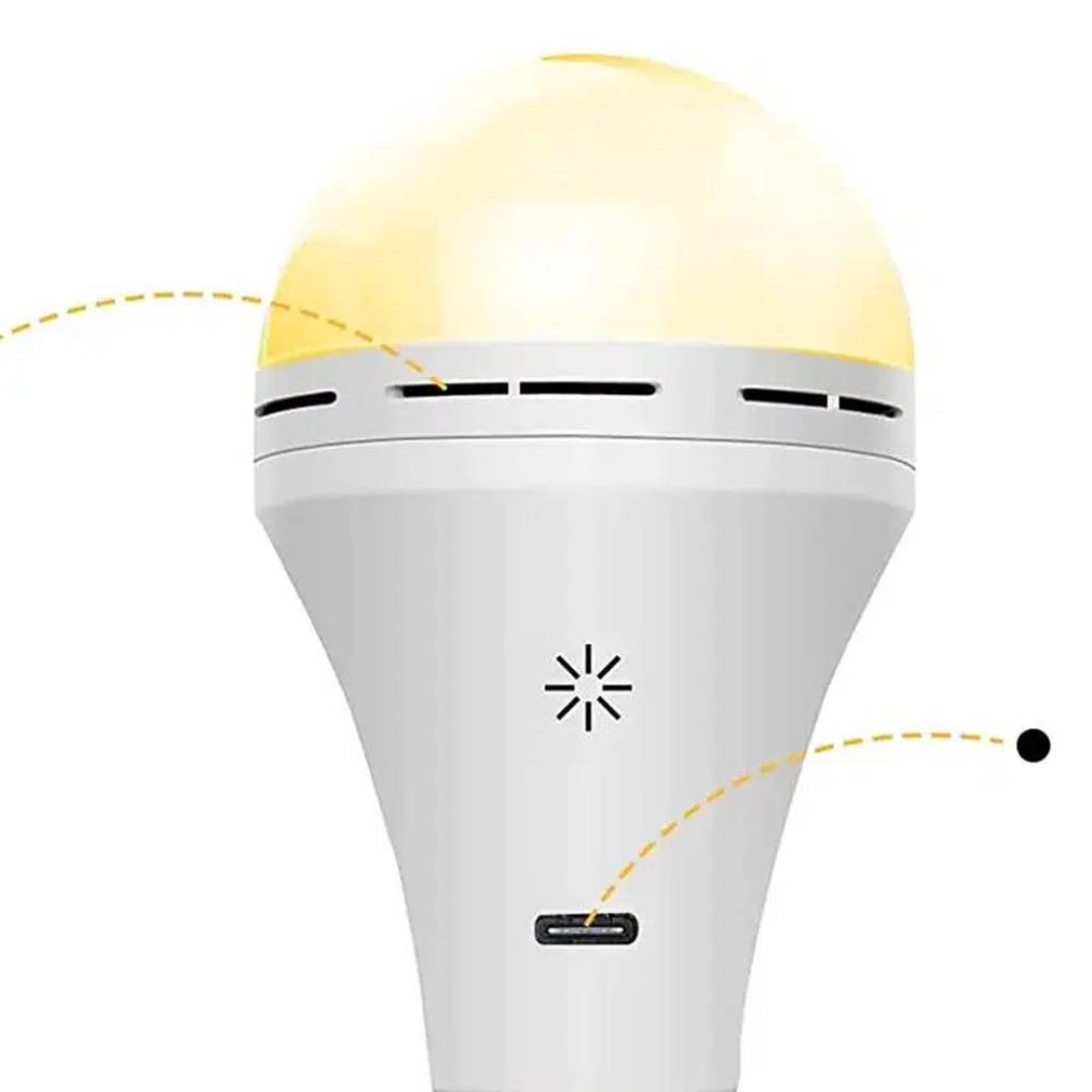Rechargeable LED Bulb with Remote Control – Practicality and Energy Savings