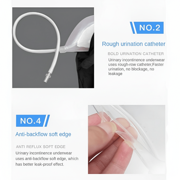 RELIADRIP – Medical, reusable urine collection underwear for seniors