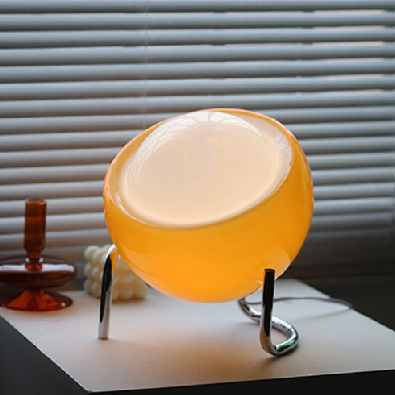 RETRO GLASS TABLE LAMP - ATMOSPHERIC NORDIC NIGHT LIGHTING