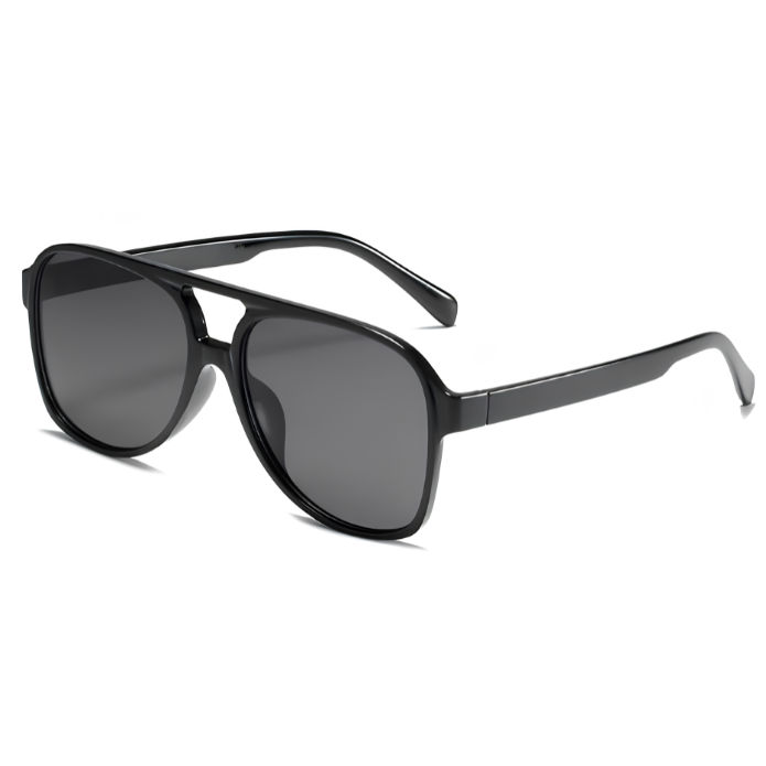 Retro Oversized Aviator Sunglasses - Amara - Image 1