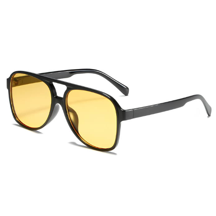Retro Oversized Aviator Sunglasses - Amara - Image 4