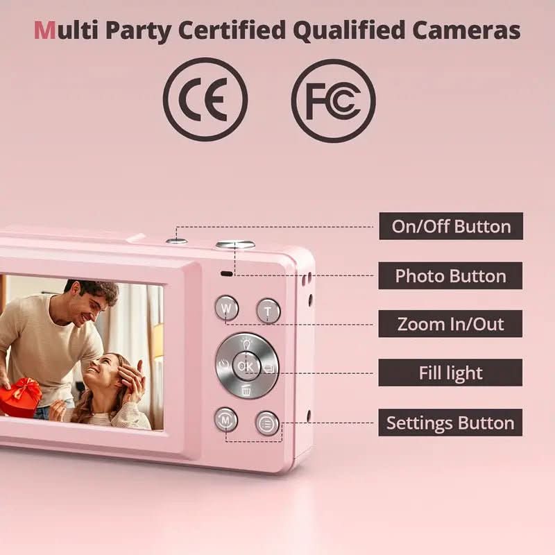 RETROPIX – Vintage Digital Camera with Modern Technology