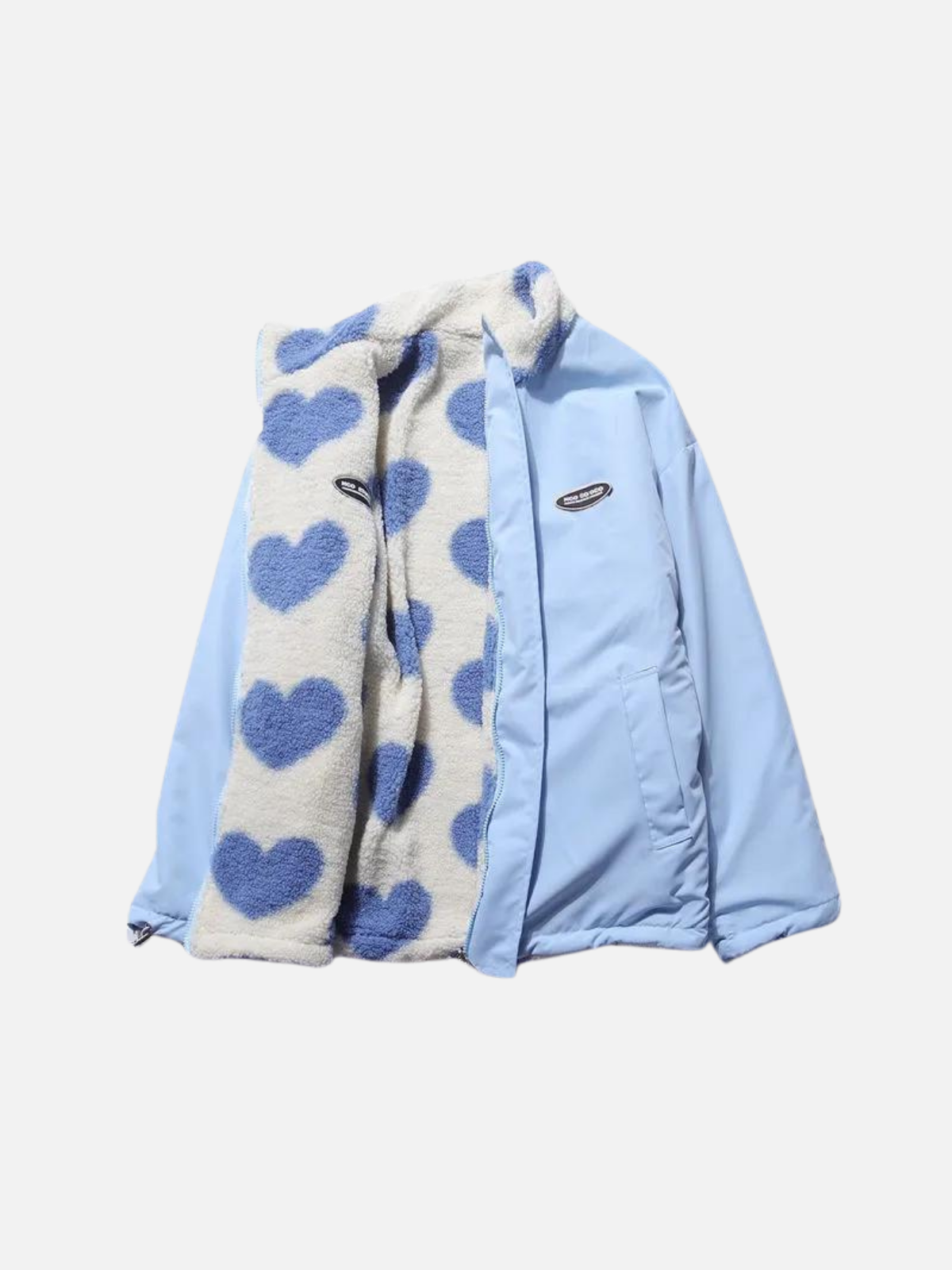 Reversible Heart Print Chloe Jacket