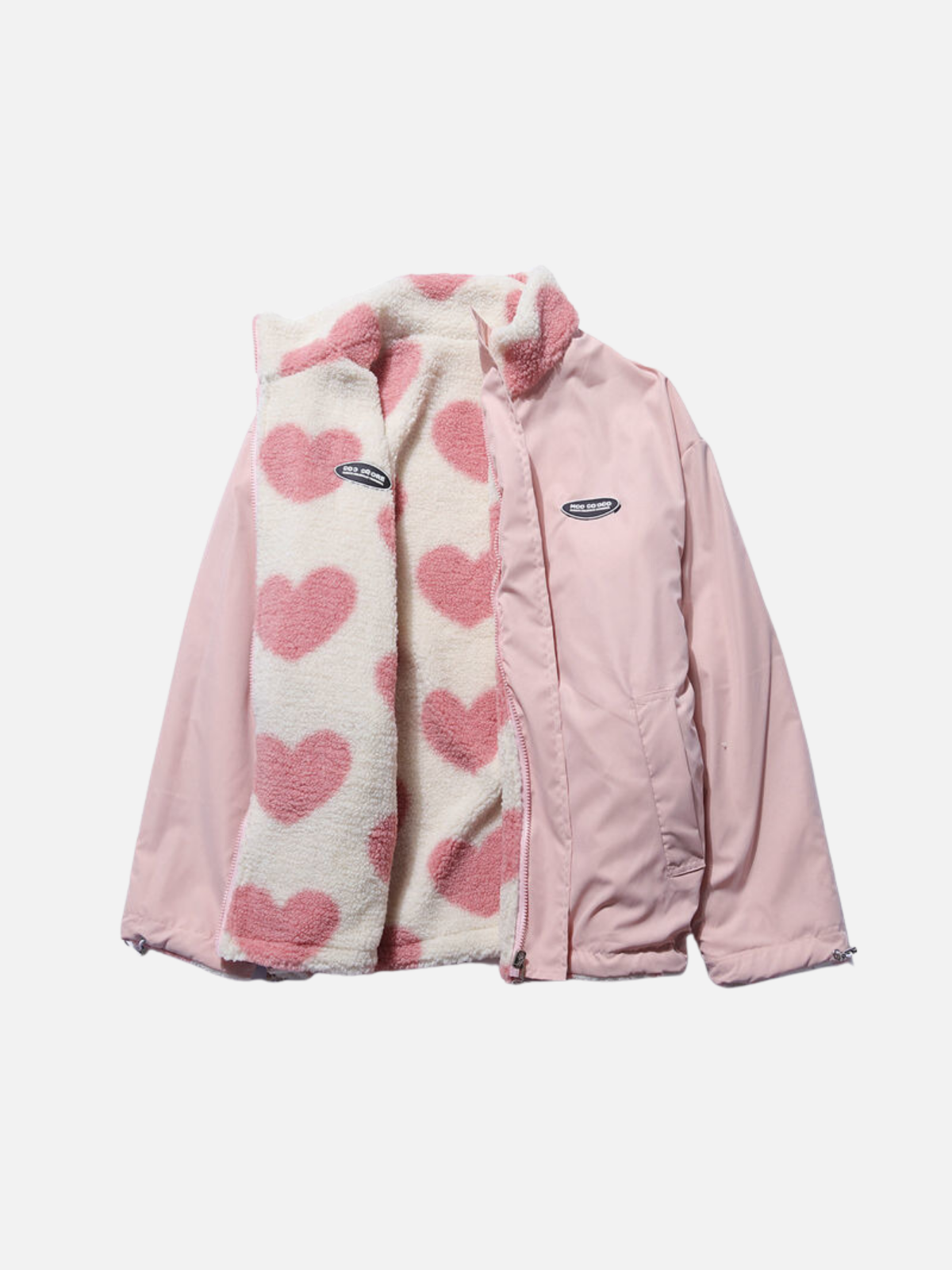 Reversible Heart Print Chloe Jacket