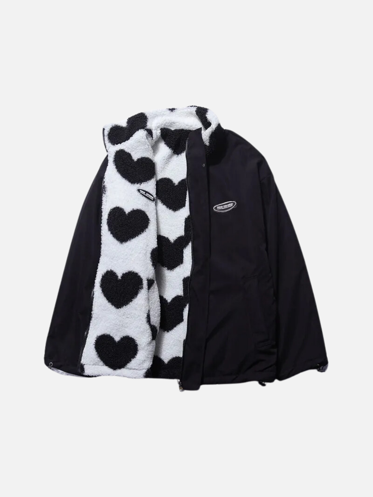 Reversible Heart Print Chloe Jacket