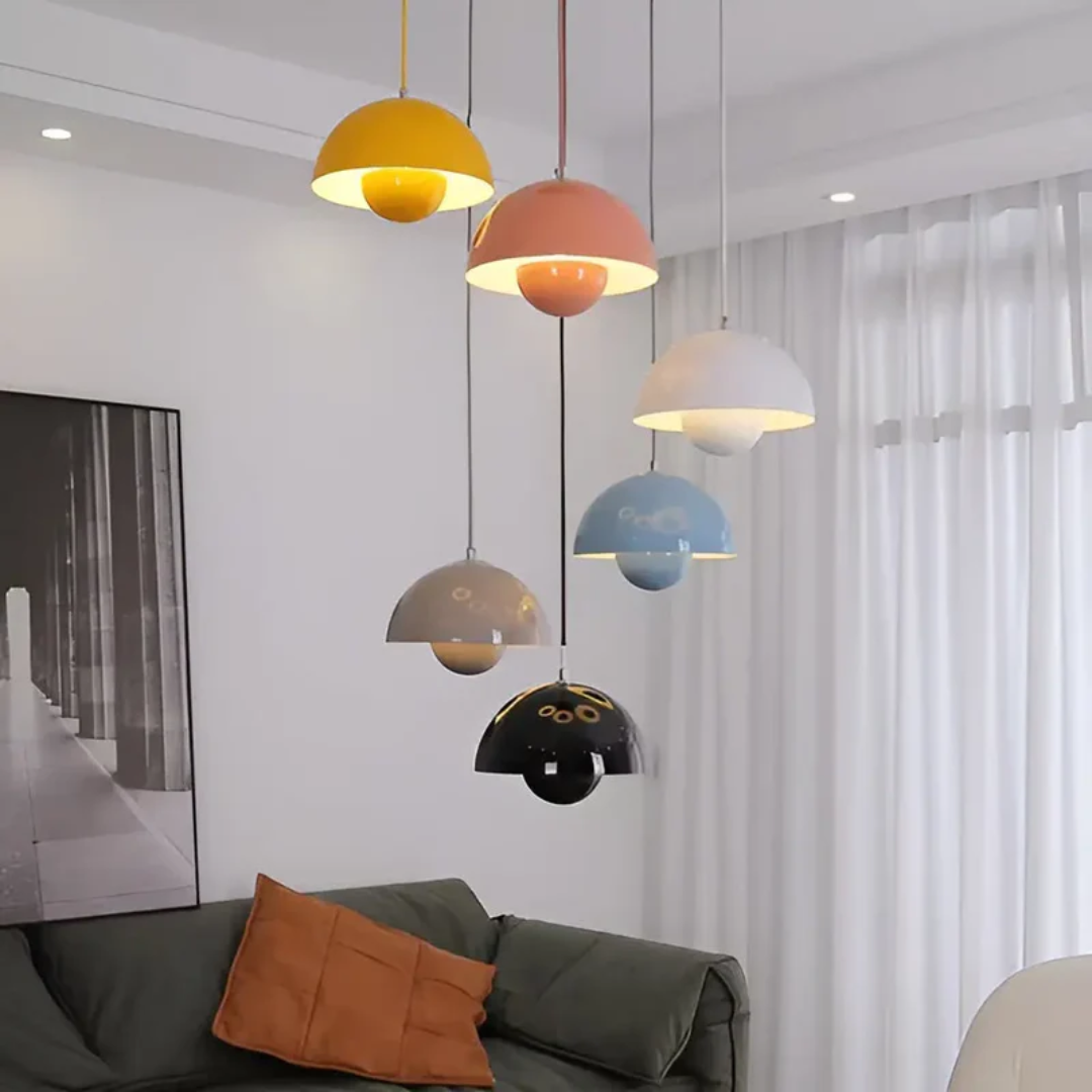 Scandinavian LED Pendant Lamp - NordicBlossom