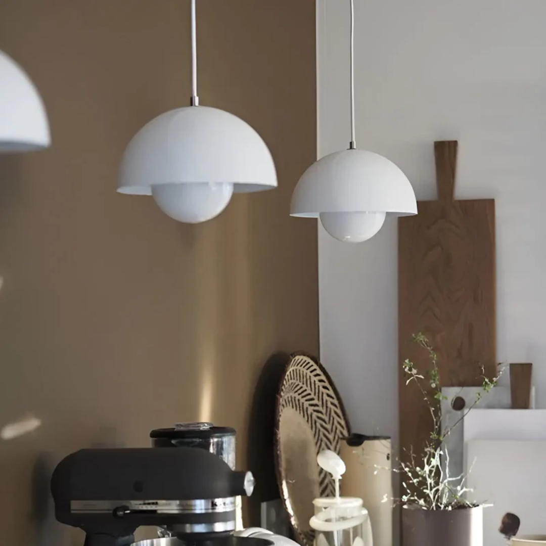 Scandinavian LED Pendant Lamp - NordicBlossom