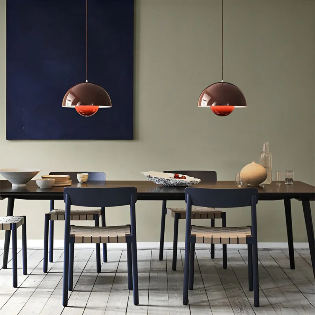 Scandinavian LED Pendant Lamp - NordicBlossom