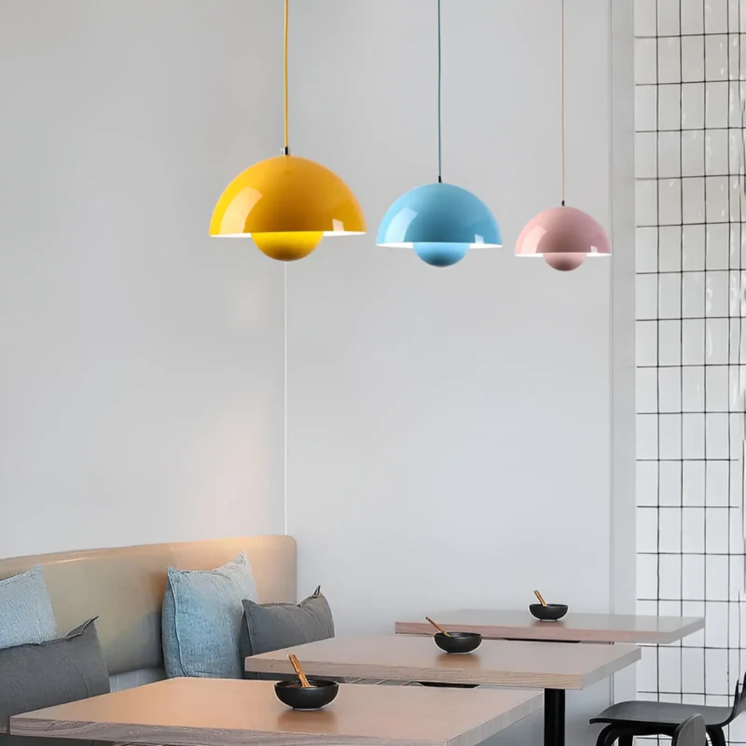 Scandinavian LED Pendant Lamp - NordicBlossom