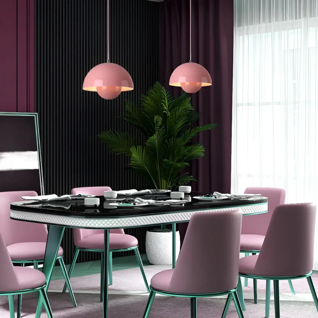 Scandinavian LED Pendant Lamp - NordicBlossom