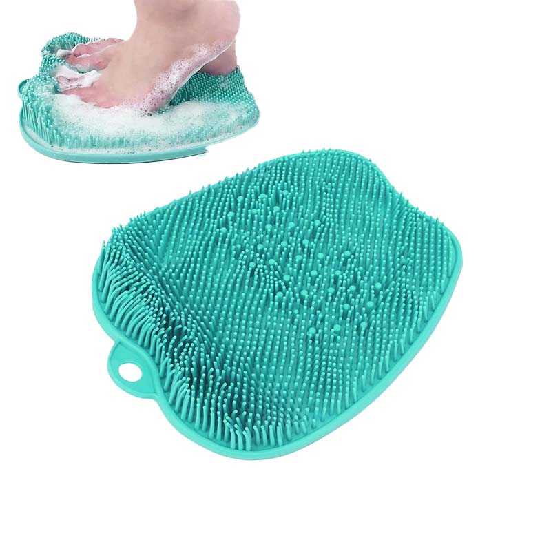 Scrub Mat and Foot Scrubber – Cleaning & Massage in Shower