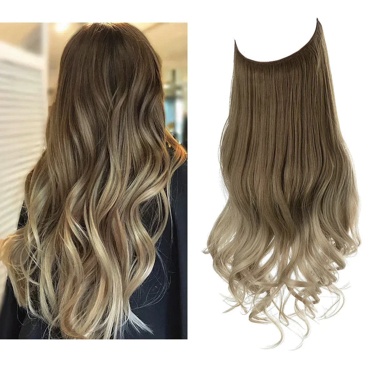 SecretHair | Premium Real Hair Extensions | 100% REMY Quality | Seamless Volume & Length | Natural Shine | Heat Resistant & Durable