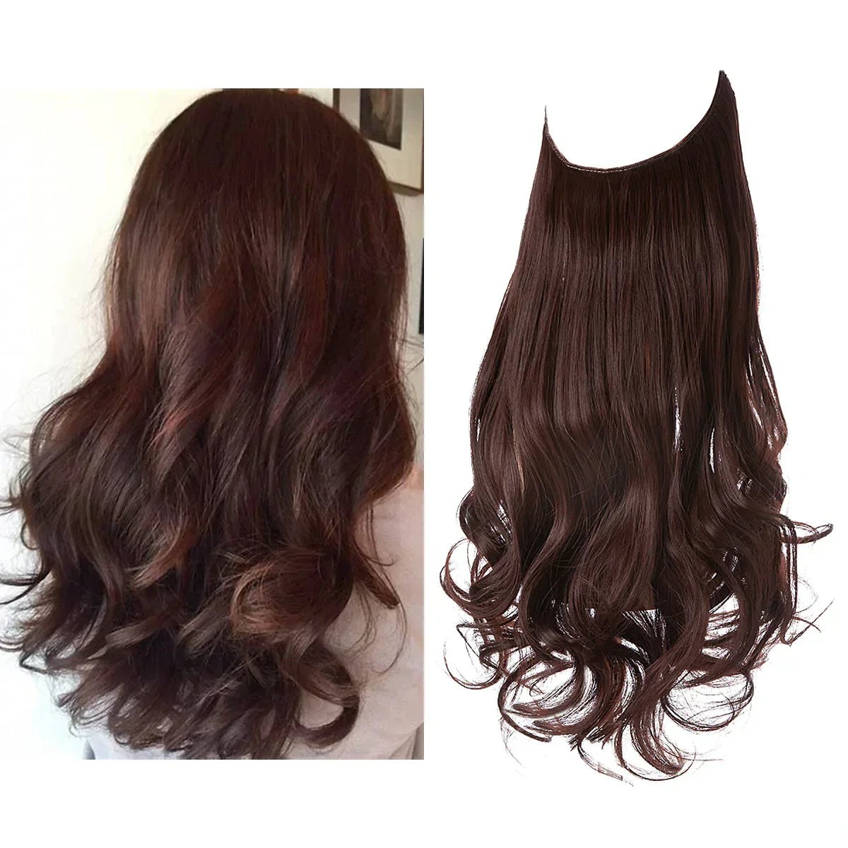 SecretHair | Premium Real Hair Extensions | 100% REMY Quality | Seamless Volume & Length | Natural Shine | Heat Resistant & Durable