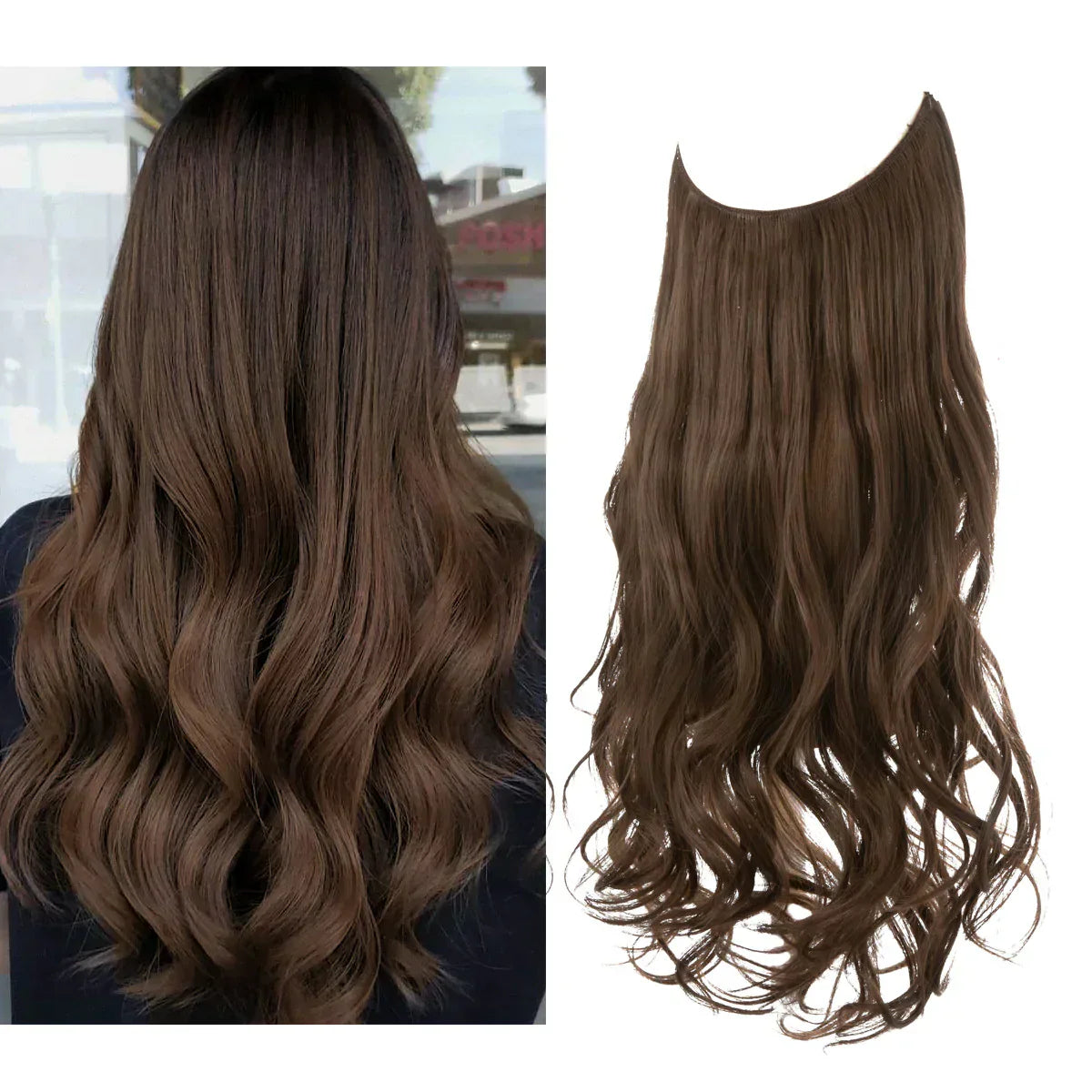 SecretHair | Premium Real Hair Extensions | 100% REMY Quality | Seamless Volume & Length | Natural Shine | Heat Resistant & Durable