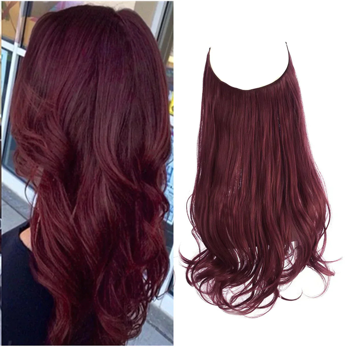 SecretHair | Premium Real Hair Extensions | 100% REMY Quality | Seamless Volume & Length | Natural Shine | Heat Resistant & Durable