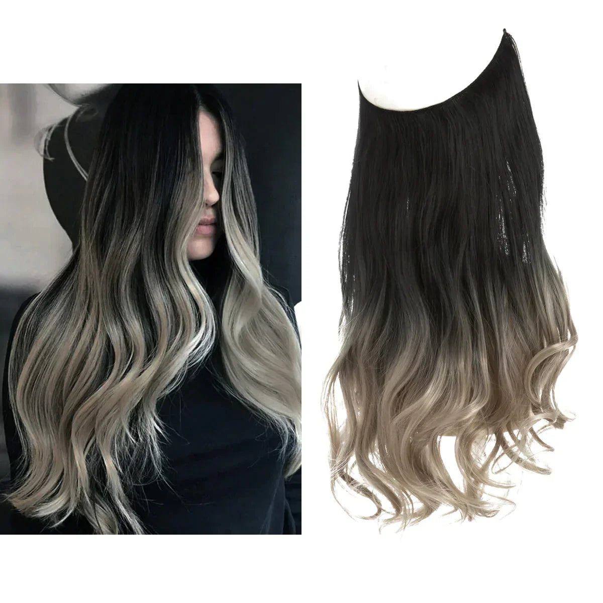 SecretHair | Premium Real Hair Extensions | 100% REMY Quality | Seamless Volume & Length | Natural Shine | Heat Resistant & Durable
