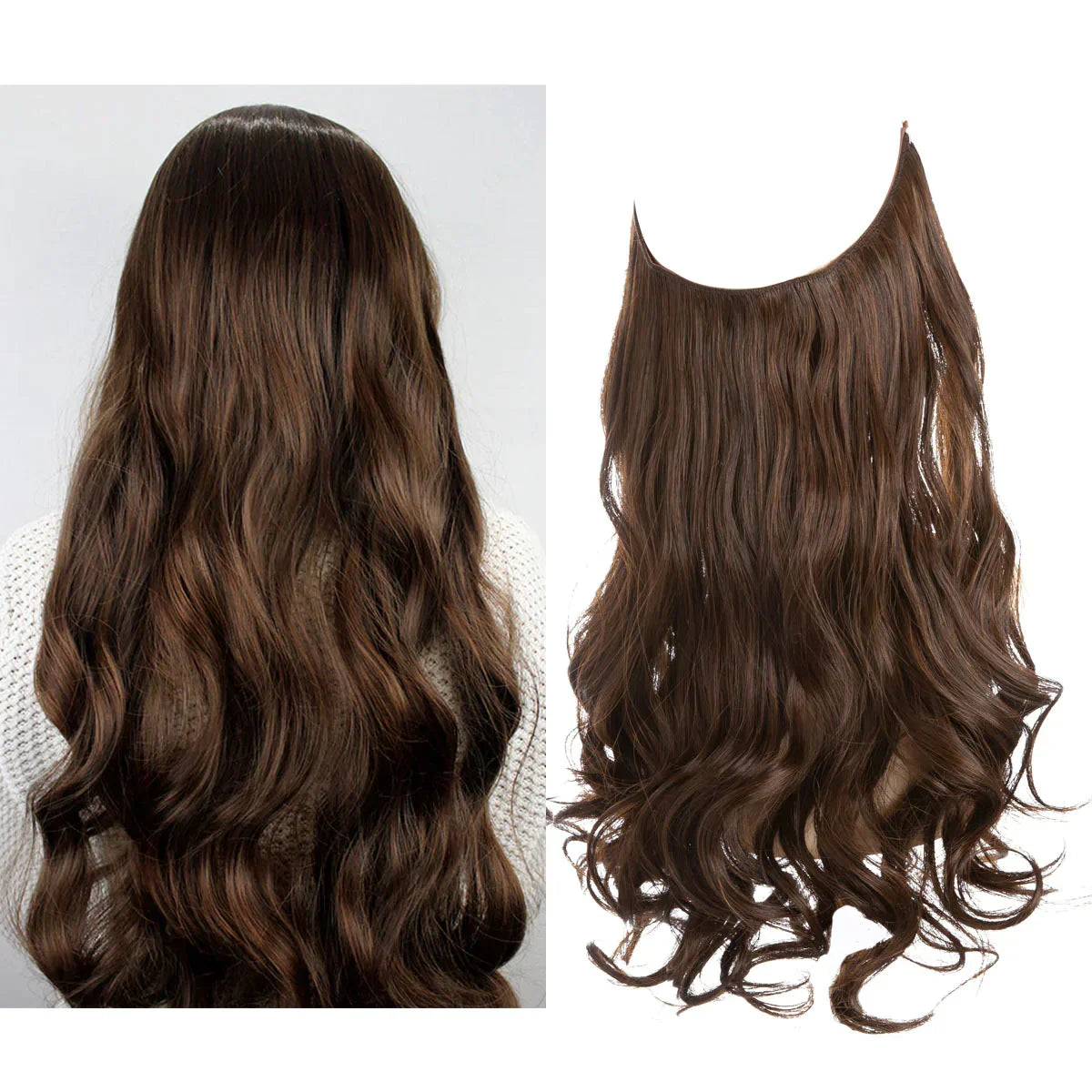 SecretHair | Premium Real Hair Extensions | 100% REMY Quality | Seamless Volume & Length | Natural Shine | Heat Resistant & Durable